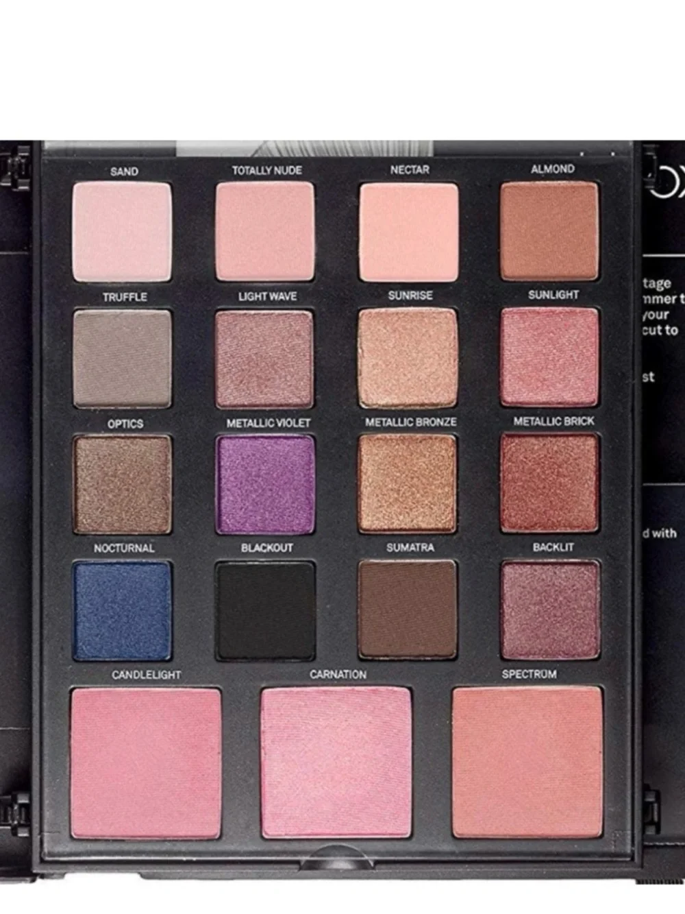 Smashbox Lighting Theory Eyeshadow Palette - Silver Compact